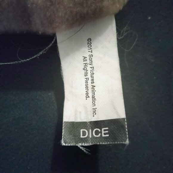 Emoji Movie Fuzzy Dice Plush Toy Happy Faces Hanging Loop Mc Donald's  2017 - Picture 4 of 4